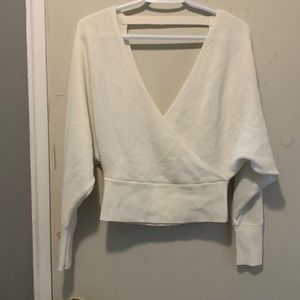 Dynamite deep v sweater